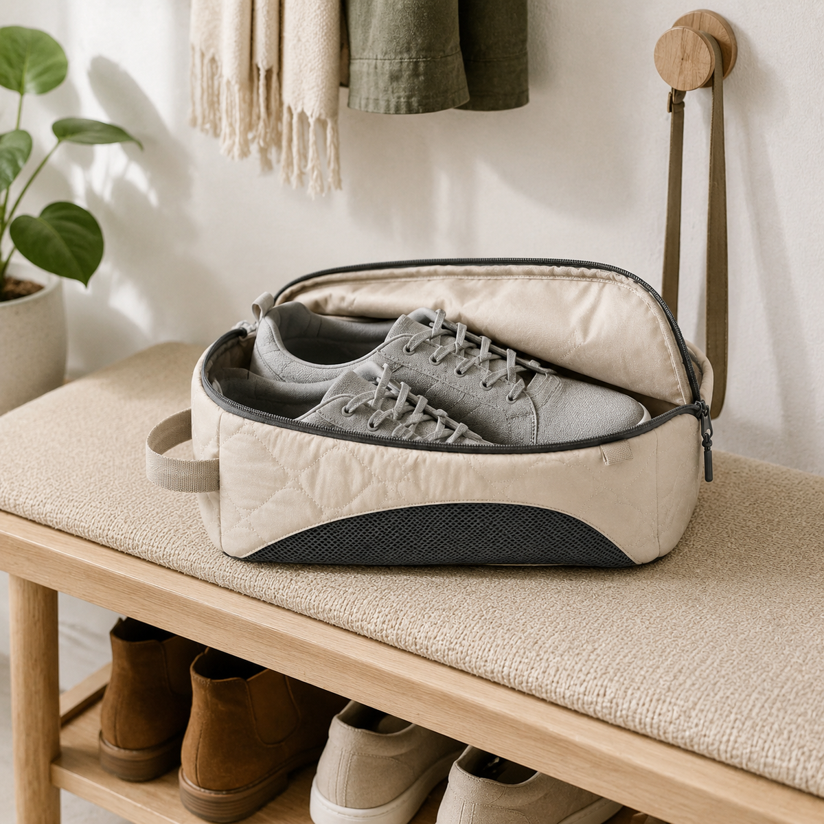 Housse de rangement pour chaussures de sport