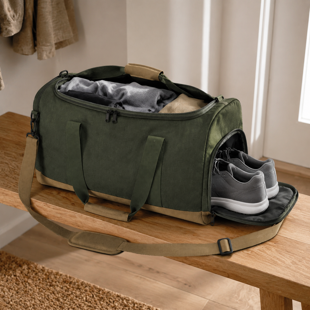 Sac de sport avec compartiment séparé pour chaussures