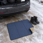 Tapis pliable pour changer de chaussures en extérieur