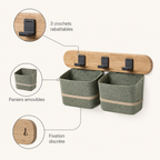 Organisateur mural pour accessoires de sport