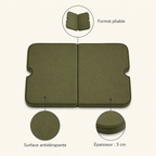 Coussin de protection pliable pour les genoux