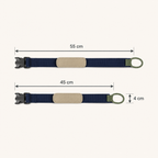 Lot de 2 sangles porte-skis réglables